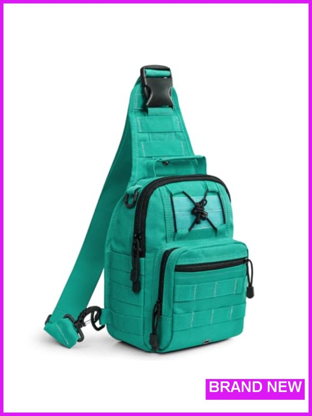 Tactical Sling Backpack, Lightweight Outdoor Daypack, 7L EDC Bag - Picture 1 of 6